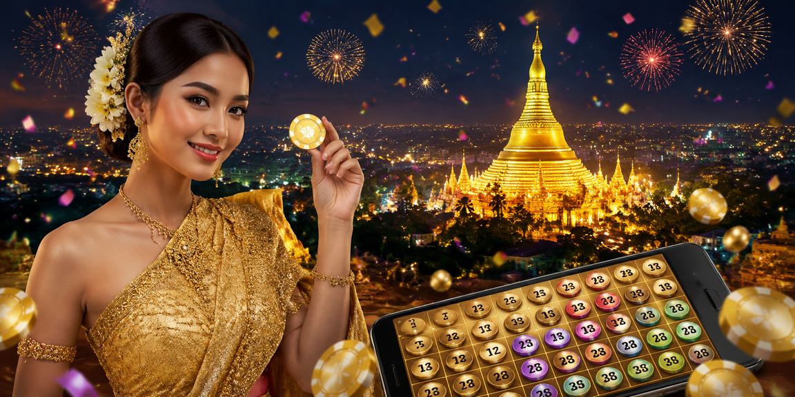 ရန်ကုန်ရွှေတန်ပြည့်ဘုရားနား၌ 2D ဖဲဂိမ်းကစားသူ